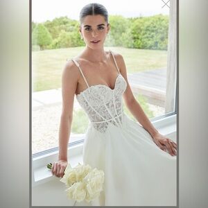 Mori Lee 2705 Stella Stella Lace Corset Wedding Dress